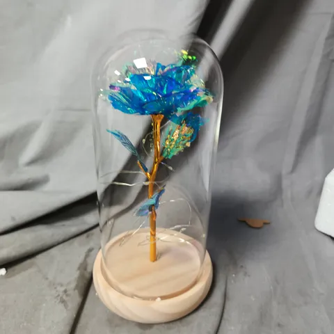 ROSE OF LOVE LED ROSE IN A GLASS DOME