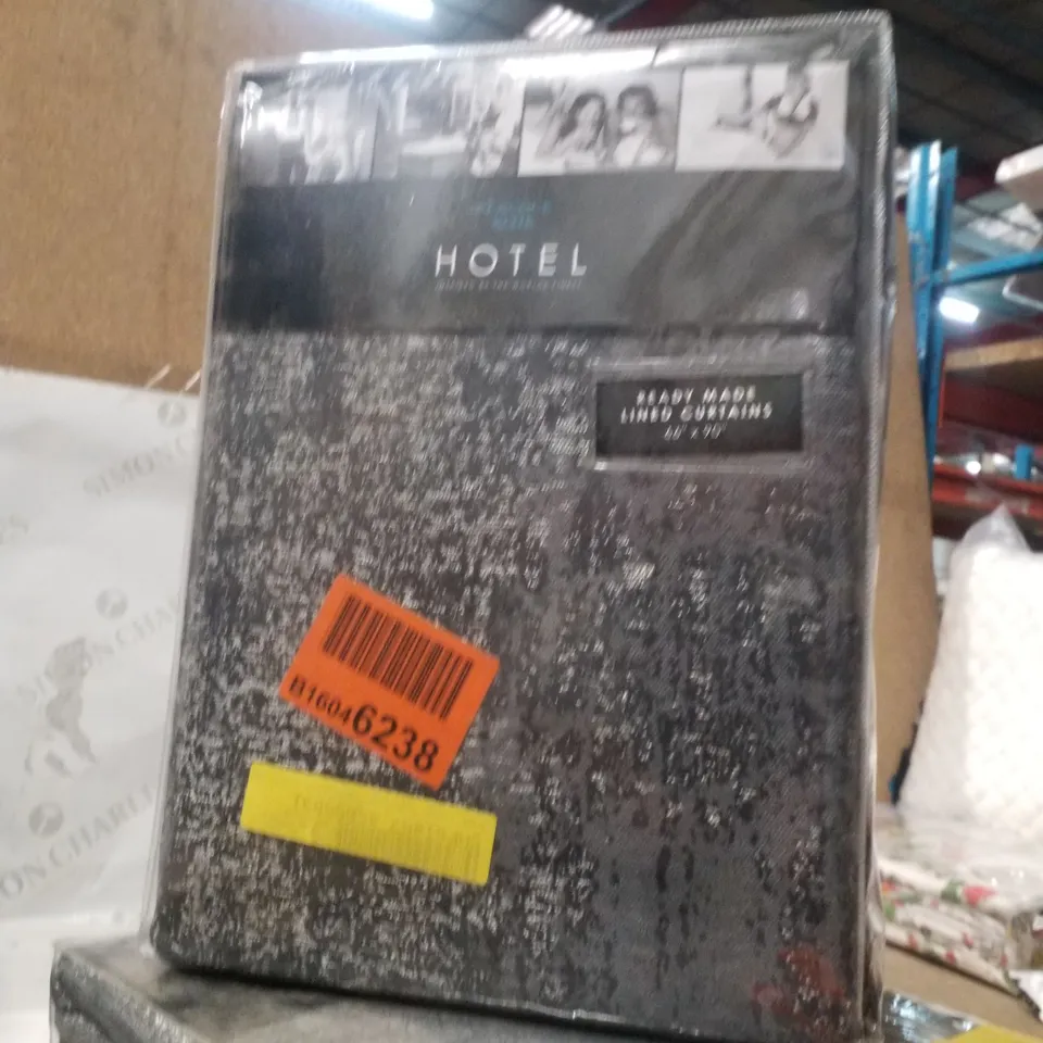 BRAND NEW SEALED ROMA GROMMET ROOM DARKENING CURTAINS SET OF 2 66"x90"