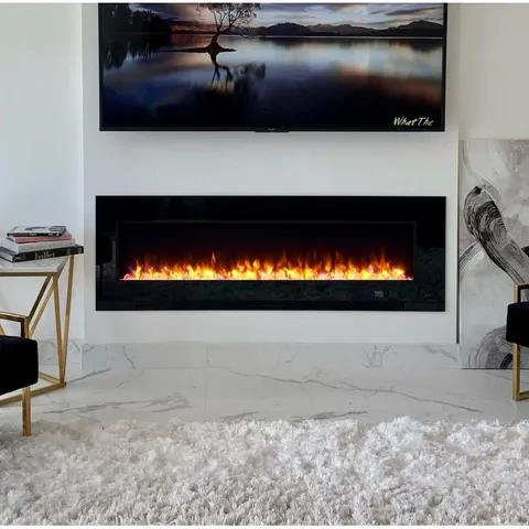 BOXED AURORA INSERT FIRE 36" BLACK (1 BOX)