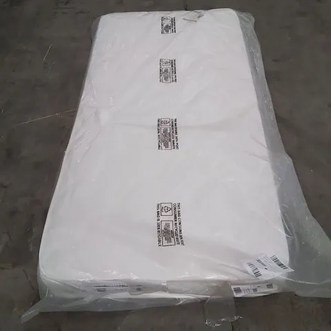 QUALITY BAGGED 3FT SINGLE AIRSPRUNG MEMORY FOAM BUNK MATTRESS