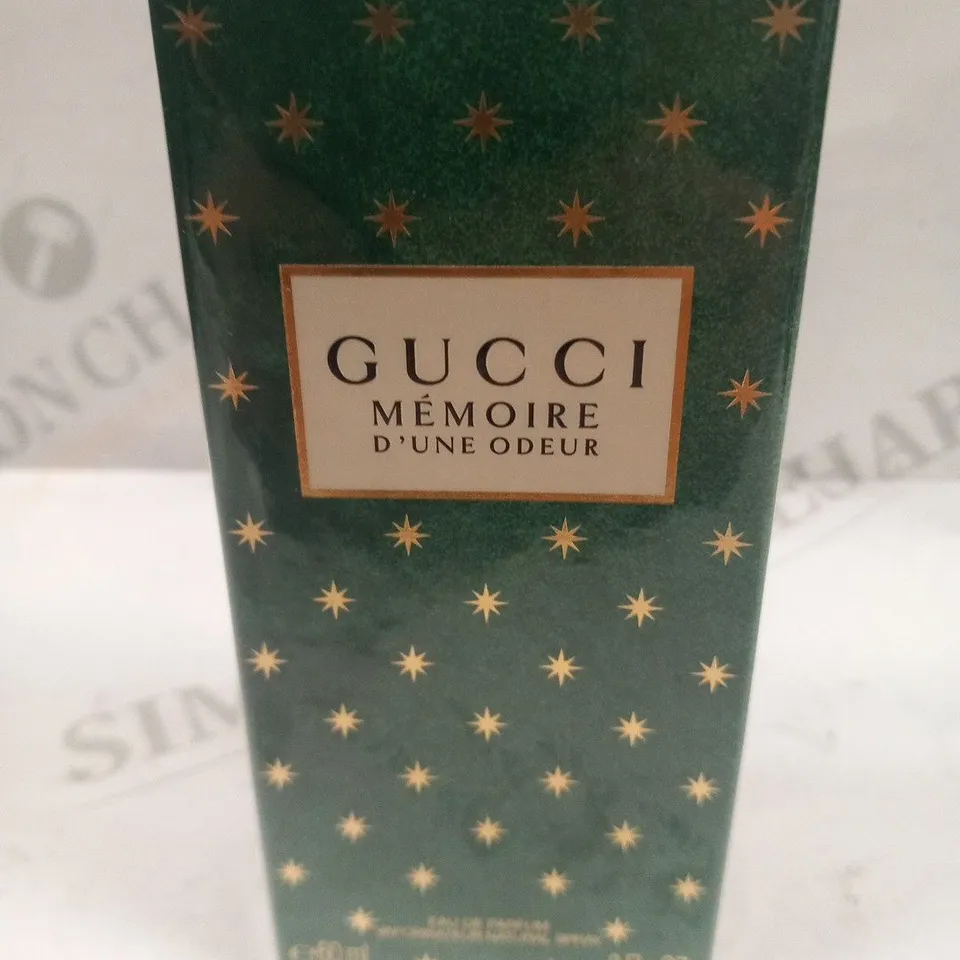 BOXED AND SEALED GUCCI MEMOIRE D'UNE ODEUR EAU DE PARFUM 60ML