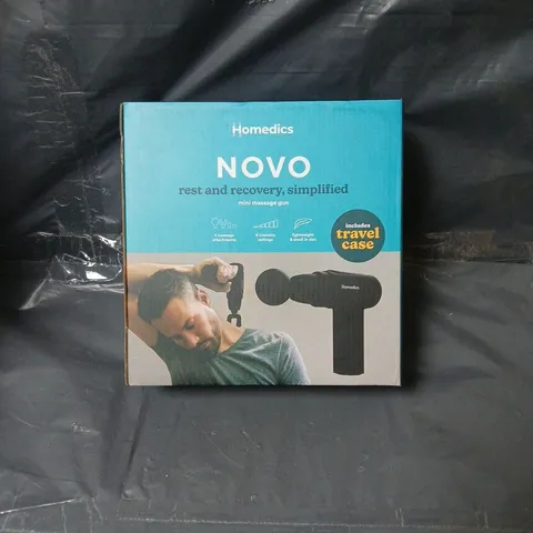 HOMEDICS NOVO MINI MASSAGE GUN – MODEL PGM-45BK