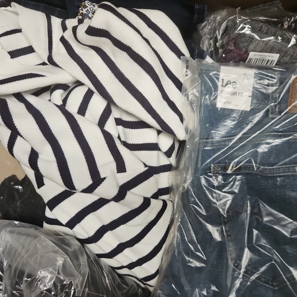 APPROXIMATELY 20 ASSORTED CLOTHING AND FASHION PRODUCTS IN VARIOUS STYLES AND SIZES - COLLECTION ONLY