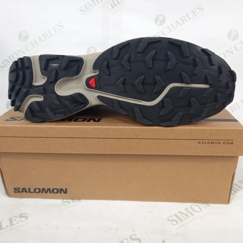 BOXED PAIR OF SALOMON XT-6 RECUT SHOES IN MULTICOLOUR UK SIZE 11