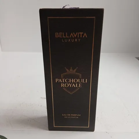 BOXED BELLAVITA LUXURY PATCHOULI ROYALE EAU DE PARFUM 100ML