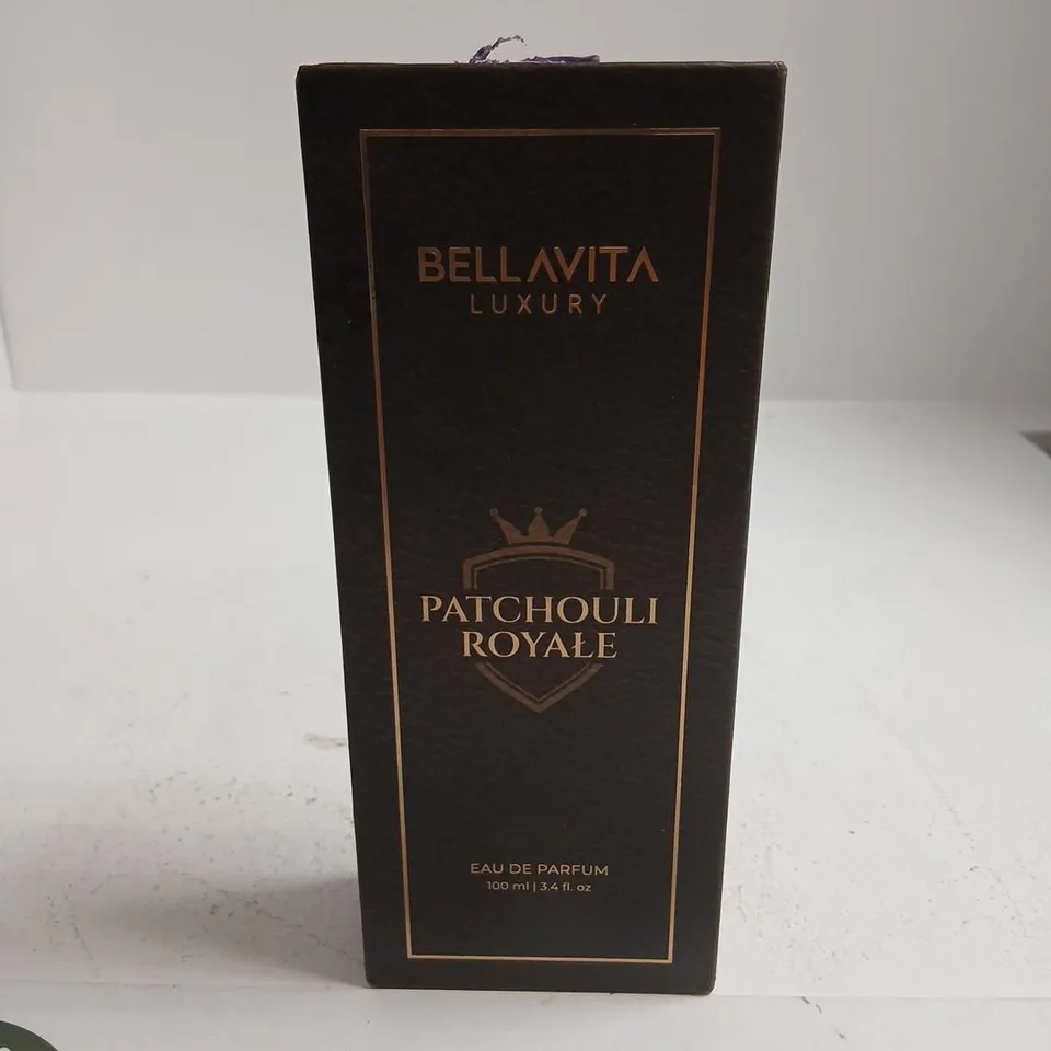 BOXED BELLAVITA LUXURY PATCHOULI ROYALE EAU DE PARFUM 100ML