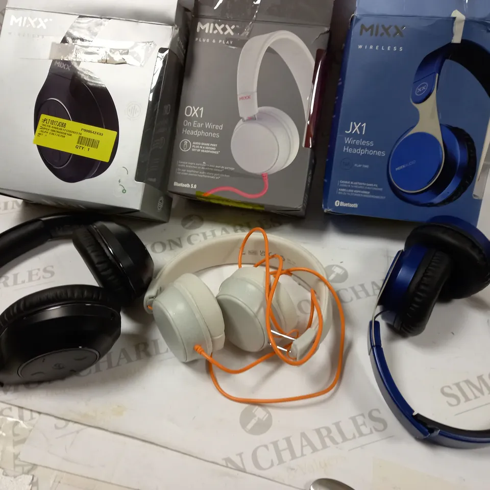 MIXX HEADPHONE BUNDLE x3