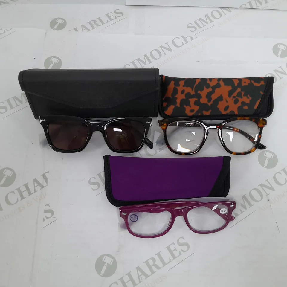 BOXED HUMMINGBIRD POLARISED SUNGLASSES & READER 3PC SET