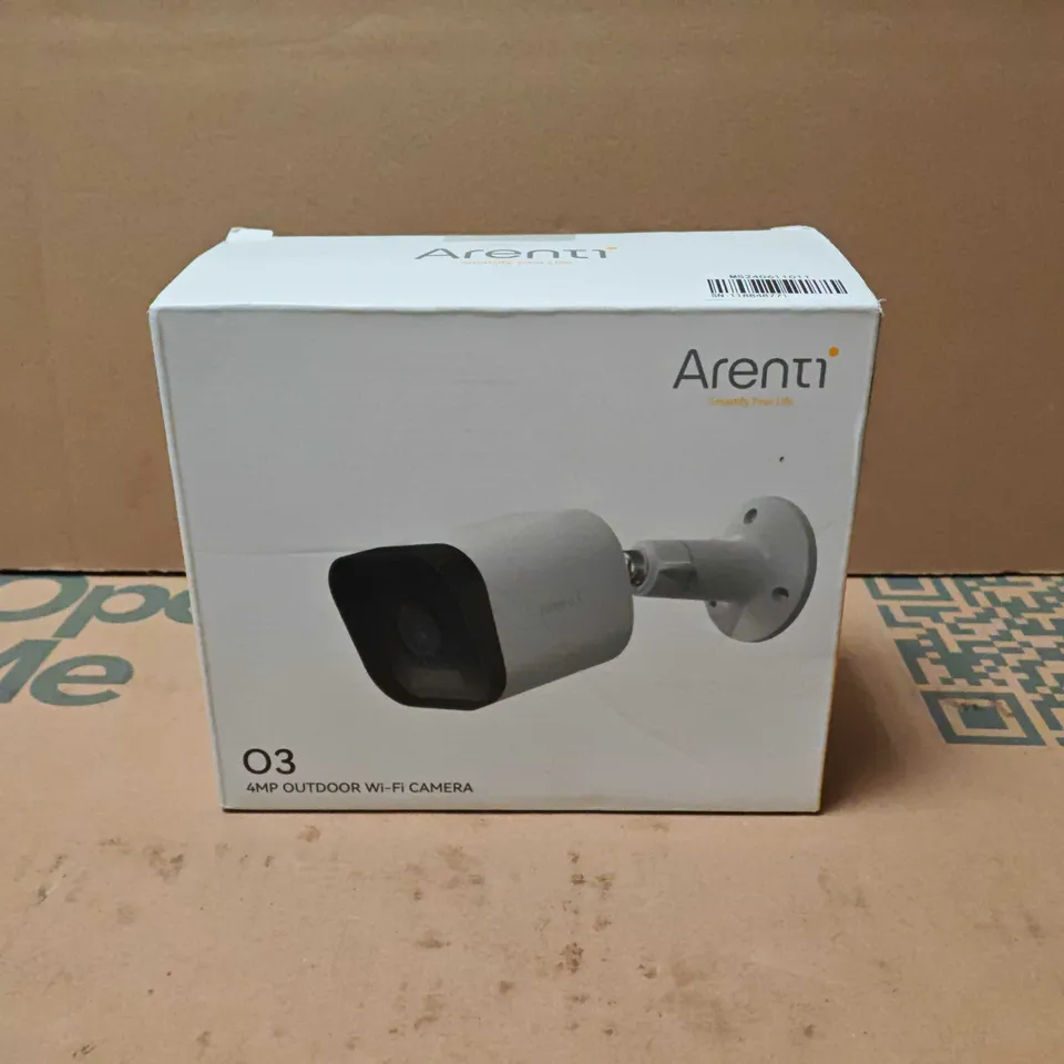 SEALED ARENTI Q3 4MP OUTDOOR WI-FI CAMERA – BOXED