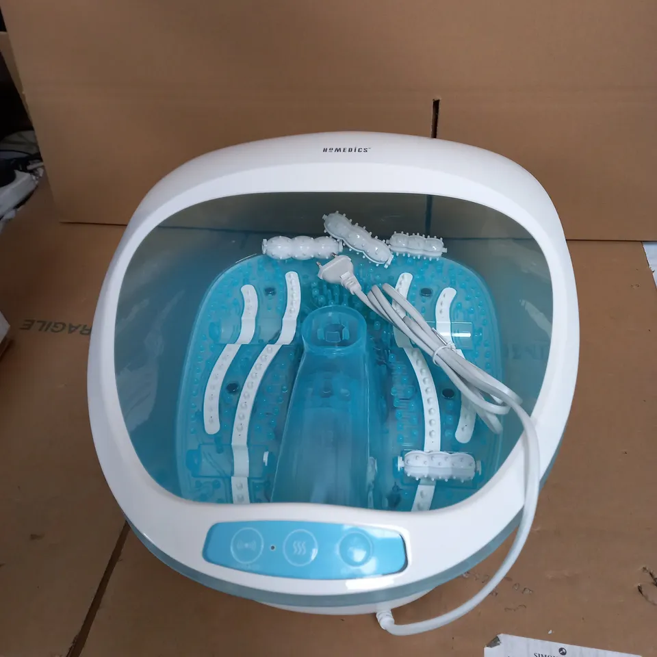 HOMEDICS SPA LUXURY FOOT SPA WITH HEATER