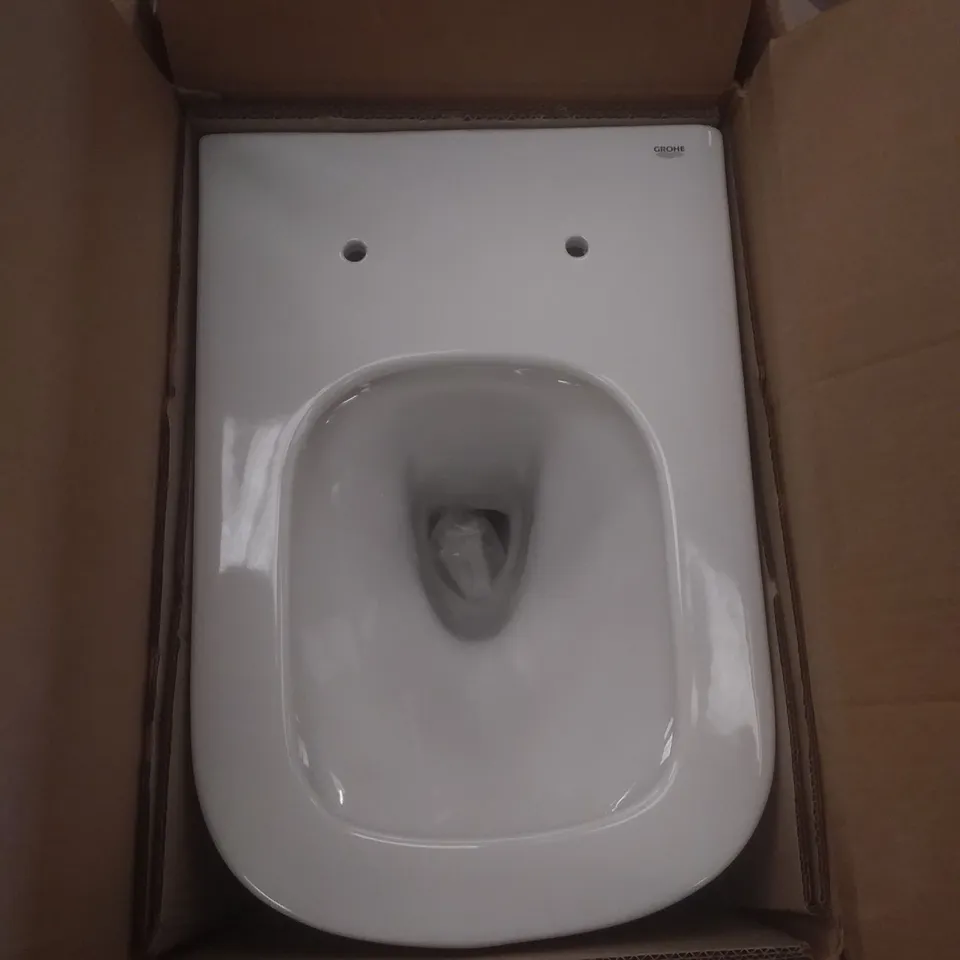 BOXED GROHE PERFECT MATCH WC SET EURO CERAMIC 
