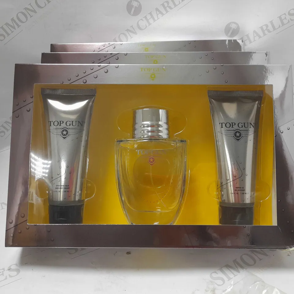 LOT OF 3 TOP GUN KEEP EM FLYING! FRAGRANCE SETS
