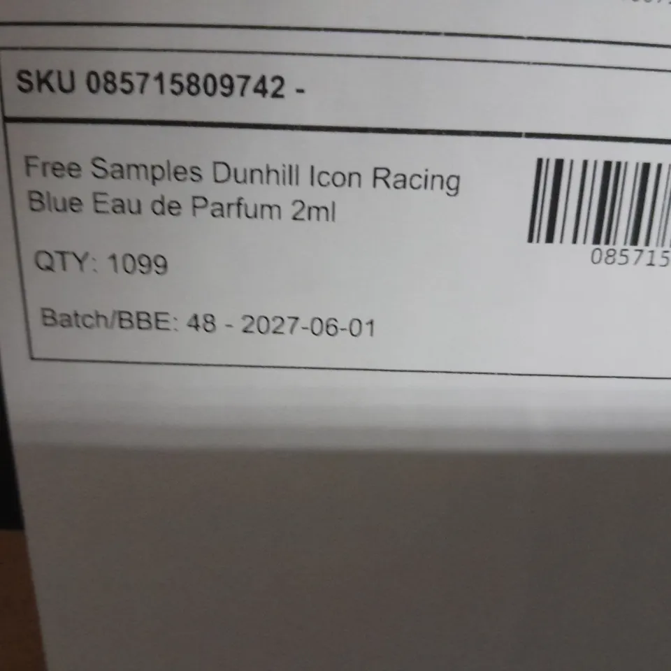 APPROXIMATELY 1099 DUNHILL LONDON ICON RACING EAU DE PARFUM 2ML SAMPLES