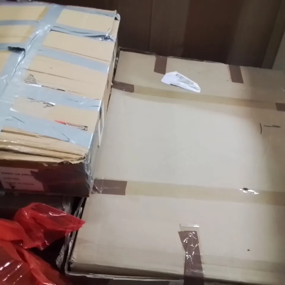 PALLET OF ASSORTED HOUSEHOLD GOODS AND PRODUCTS TO INCLUDE;FOOT SPA,WHEEL CHAIR TOILET CHAIR,PLAYPEN