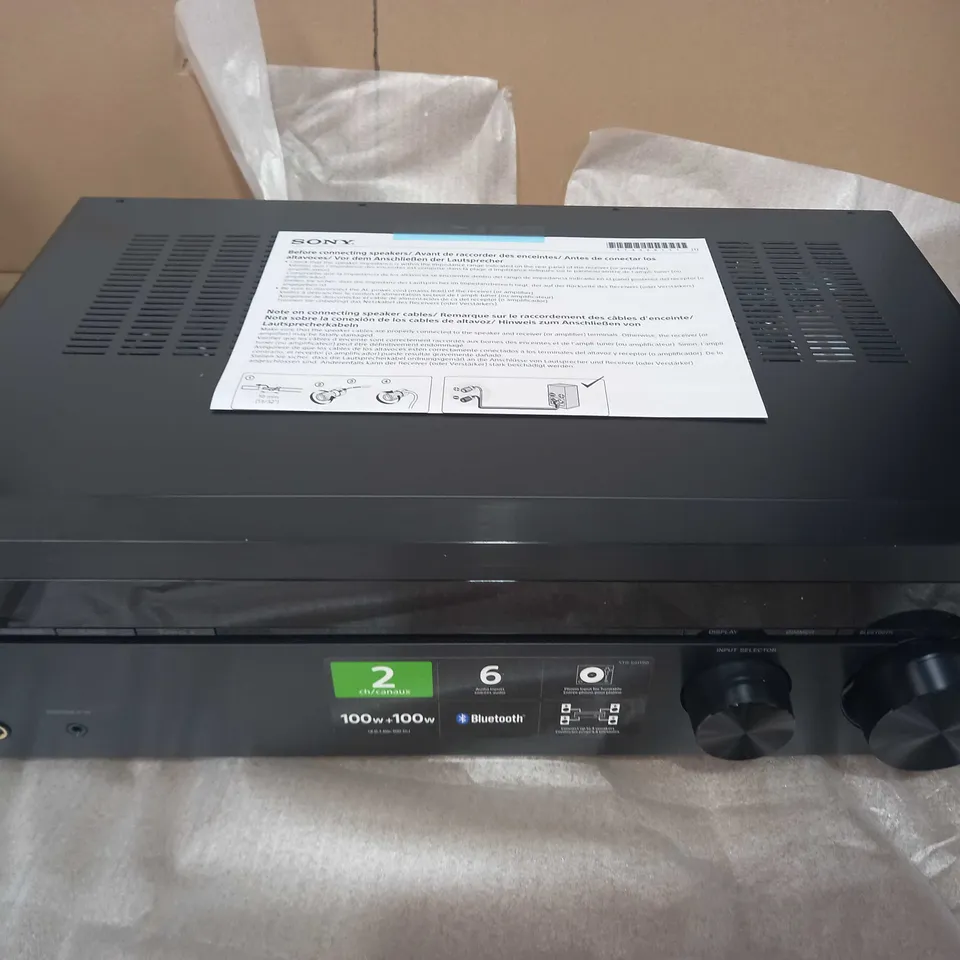 SONY STRDH190 STEREO RECEIVER