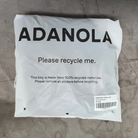 BAGGED ADANOLA ULTIMATE DOUBLE STRAP BRA IN BLACK SIZE SMALL