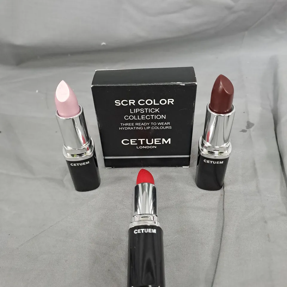 CETUEM LONDON SCR COLOR LIPSTICK COLLECTION 