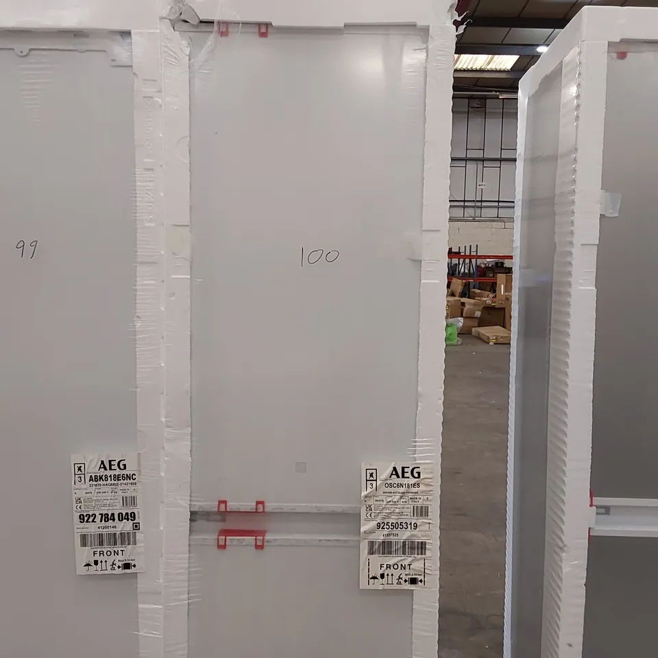 AEG TWINTECH OSC6N181ES 6000 INTEGRATED 70/30 FRIDGE FREEZER - SLIDING HINGE RRP £584