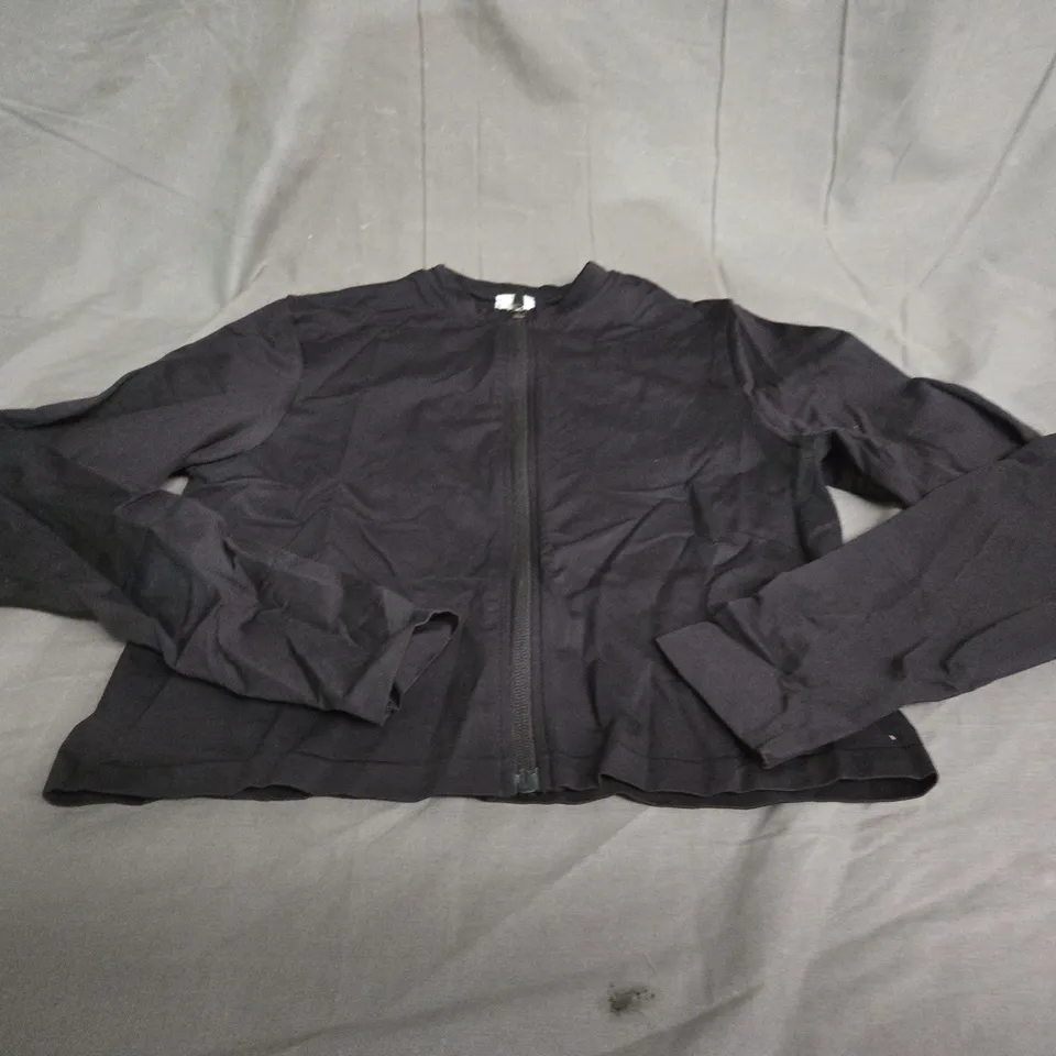 GYMSHARK EVERYDAY SEAMLESS ZIP TRACKTOP SIZE L