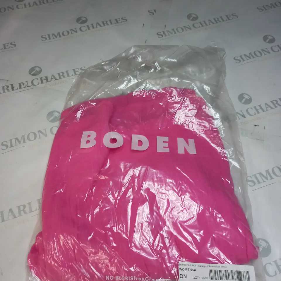 BAGGED BODEN STRAPPY CHEESECLOTH DRESS SIZE 16