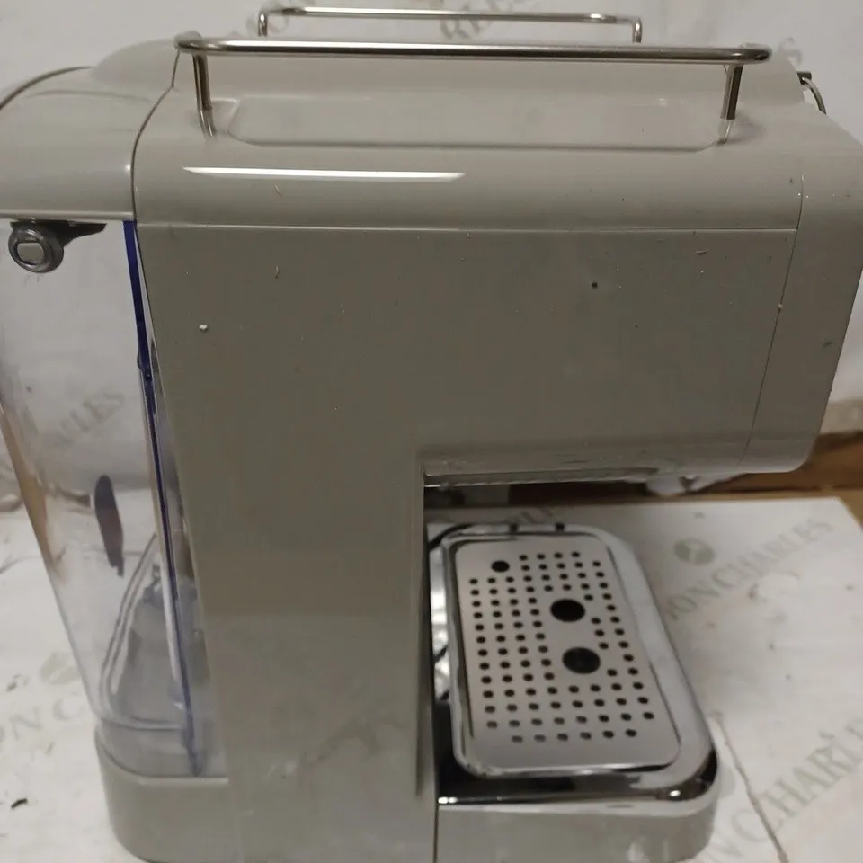 SWAN RETRO PUMP ESPRESSO COFFEE MACHINE - GREY