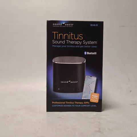 SEALED TINNITUS SOUND THERAPY SYSTEM