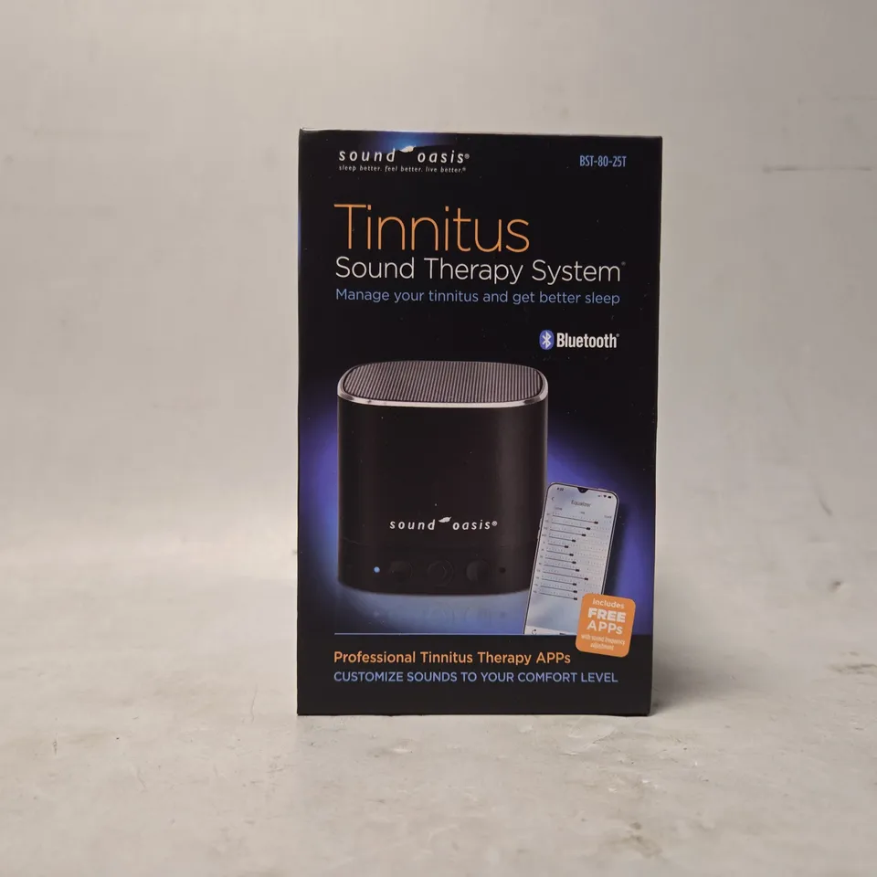 SEALED TINNITUS SOUND THERAPY SYSTEM 