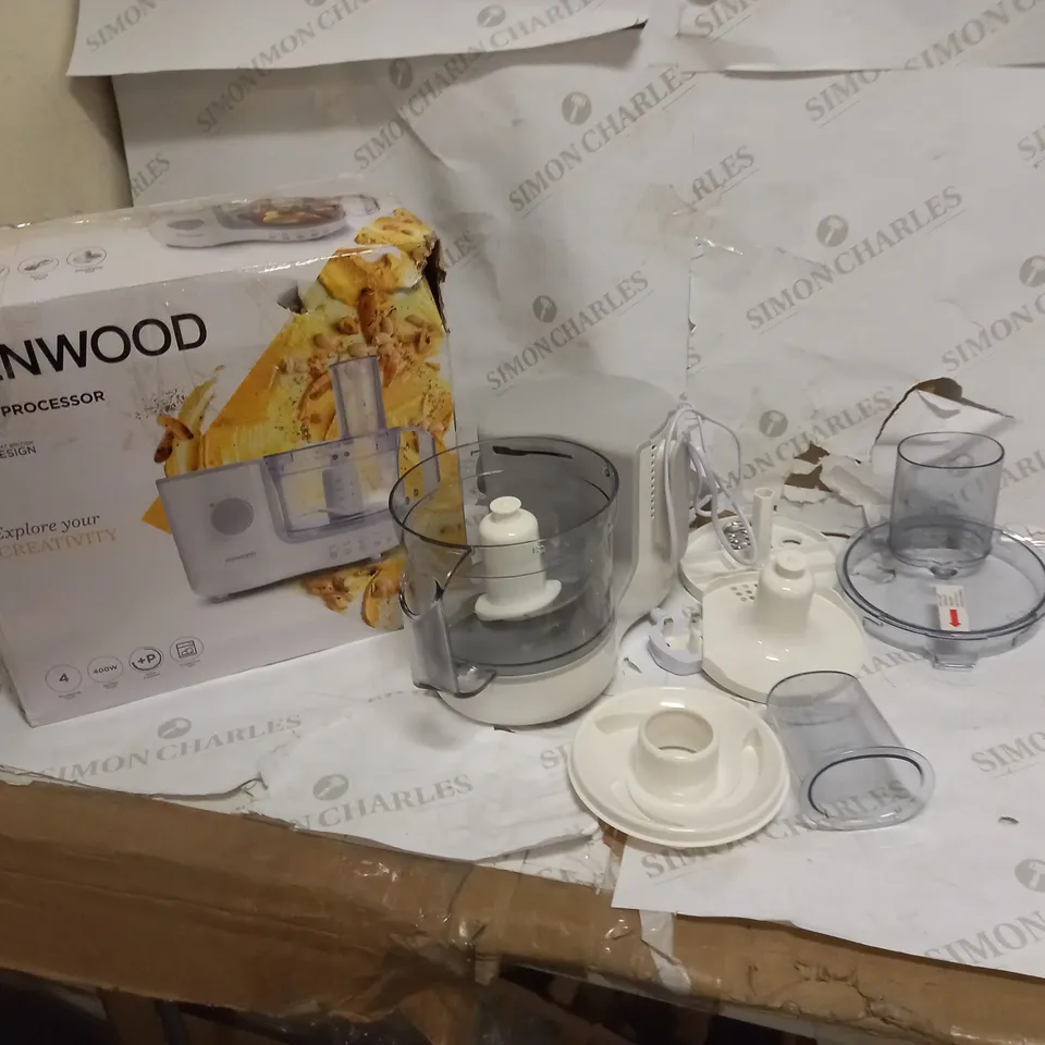 KENWOOD COMPACT FP120 FOOD PROCESSOR 