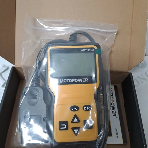 MOTOPOWER OBDII EOBD CAR DIAGNOSTIC TOOL FOR ALL OBD II COMPLIANT VEHICLES