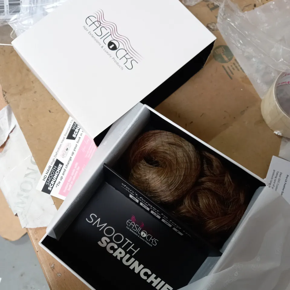 EASILOCKS SET OF SCRUNCHIES - FUDGE BROWNIE 