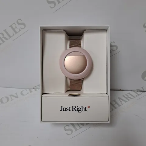 BOXED EMBR LABS WAVE 2 COOLING & WARMING WRISTBAND IN ROSE GOLD