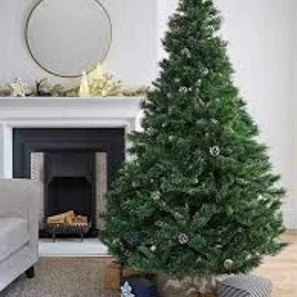 BOXED 7FT FROSTED SNOW QUEEN TREE - COLLECTION ONLY RRP £189.99