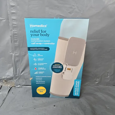 BOXED HOMEDICS MODULAIR COMPRESSION SYSTEM CALF WRAP