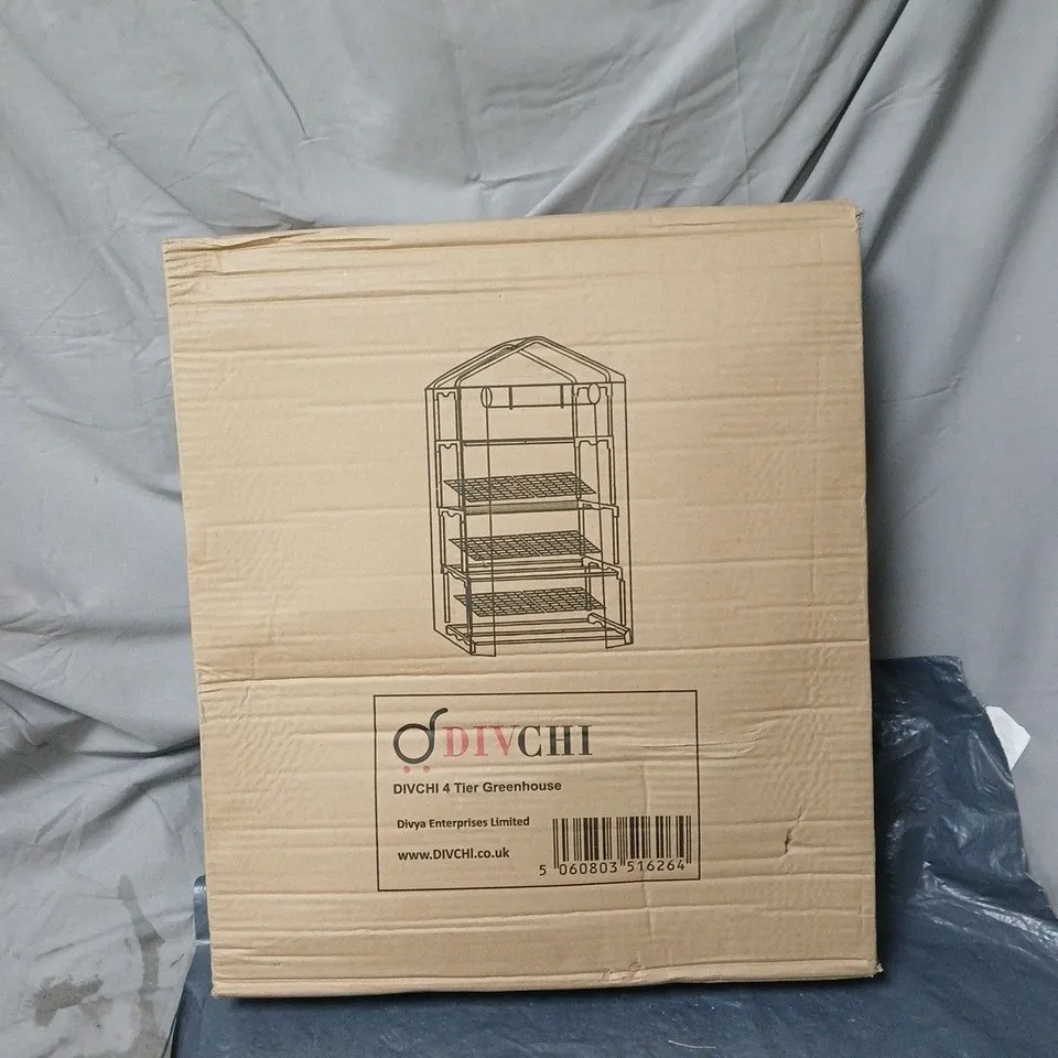 DIVCHI 4 TIER GREENHOUSE BOXED