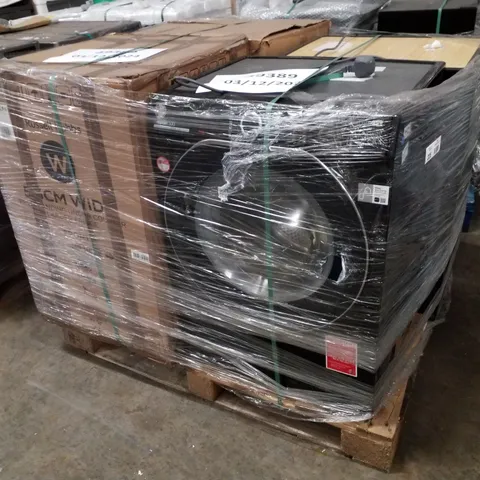 PALLET OF APPROXIMATELY 4 UNPROCESSED RAW RETURN WHITE GOODS TO INCLUDE;