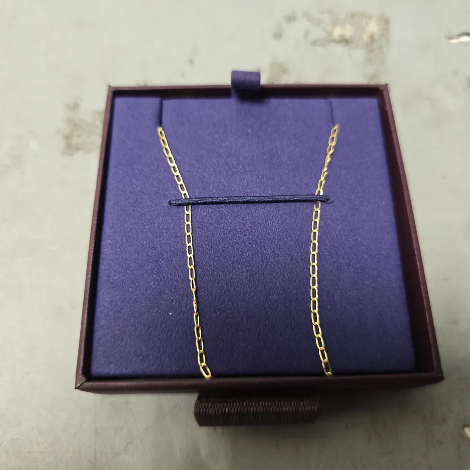 BOXED MONICA VINADER GOLDEN CHAIN NECKLACE