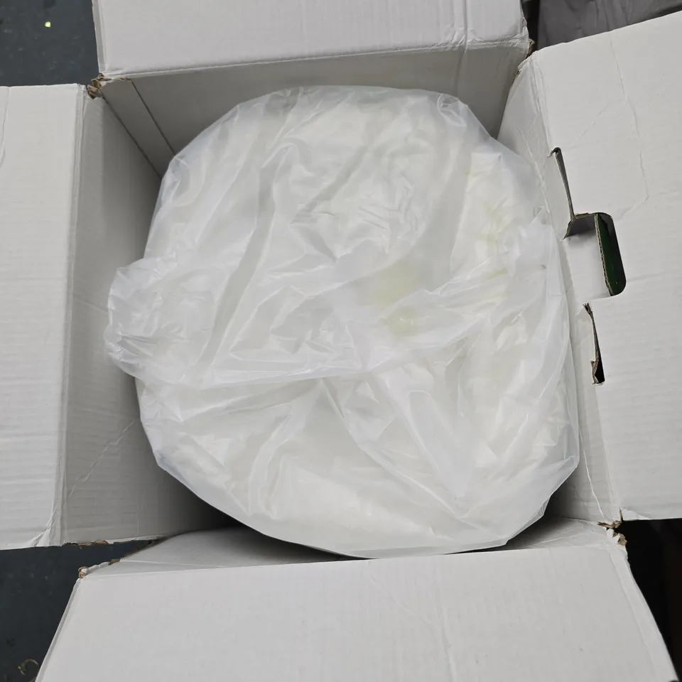 MOONSTAR LONDON KING OF BEDDING DOUBLE BAMBOO MEMORY FOAM MATTRESS TOPPER BOXED