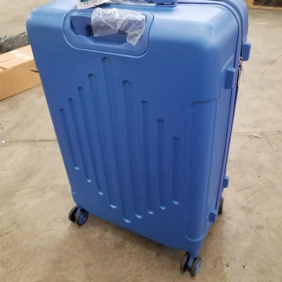 BOXED FCH 3PC HARD SHELL TRAVEL SUITCASES - BLUE