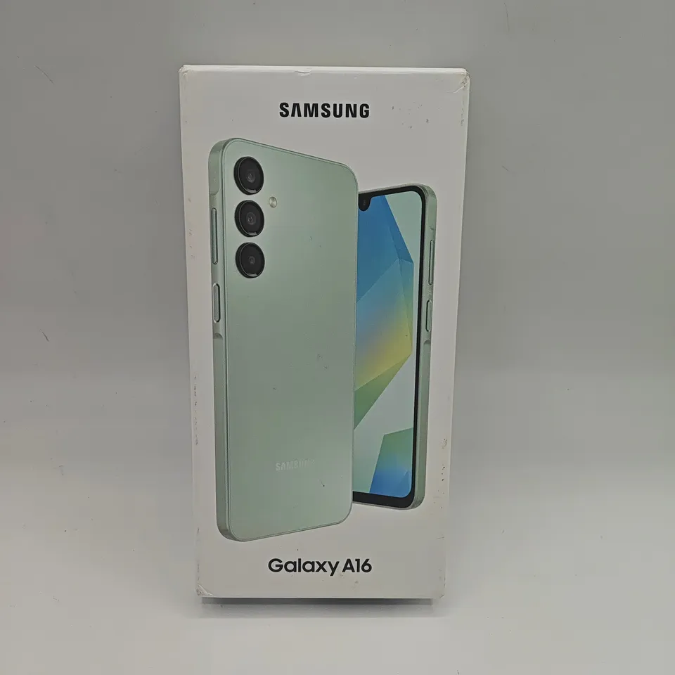 BOXED SAMSUNG GALAXY A16 4/128GB IN LIGHT GREEN - SM-A165F