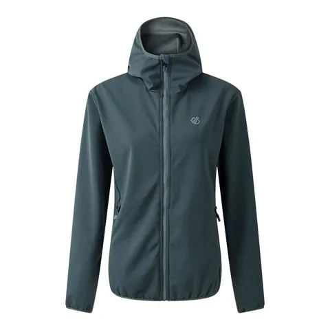 BRAND NEW DARE2B WOMEN'S ICED SOFTSHELL JACKET IN ELEMENT GREY - SIZE 16