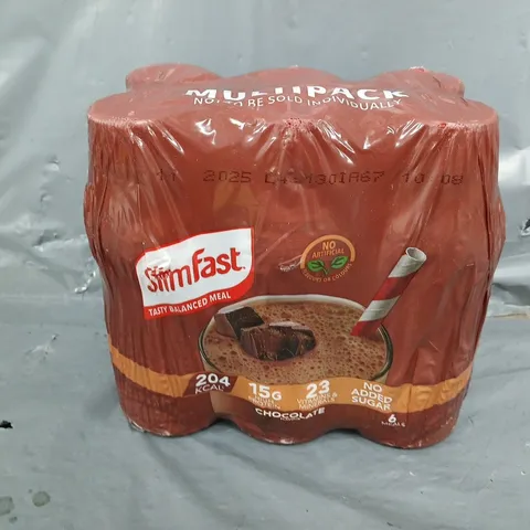 SLIMFAST CHOCOLATE MULTIPACK OF DRINKS (6x325ml)