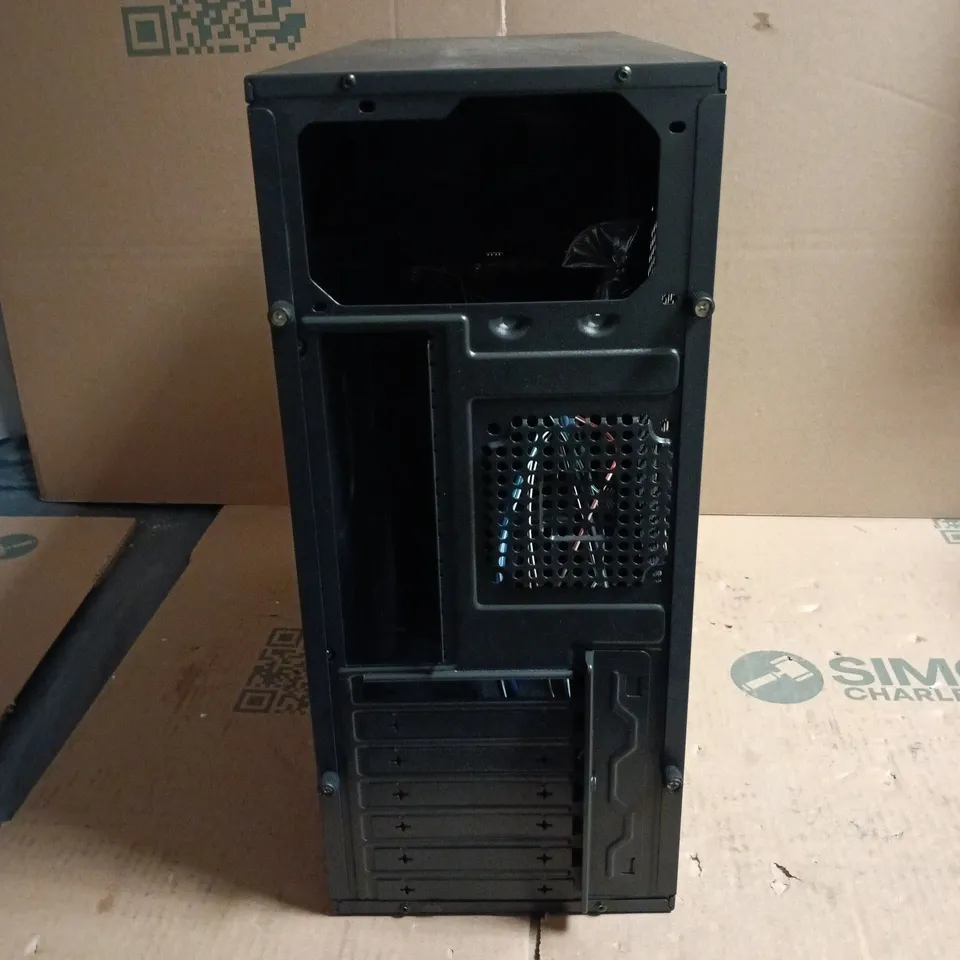 SOEYI DESKTOP COMPUTER TOWER – BLACK ATX MID-TOWER