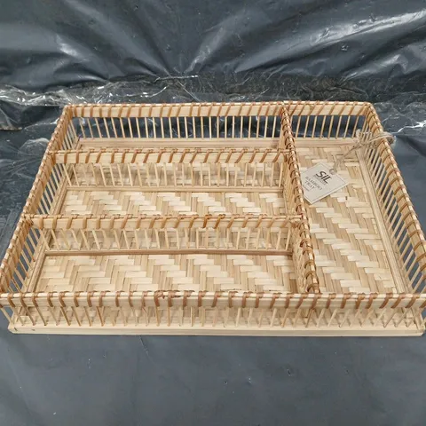 SIL BAMBOO TRAY PLATEAU 