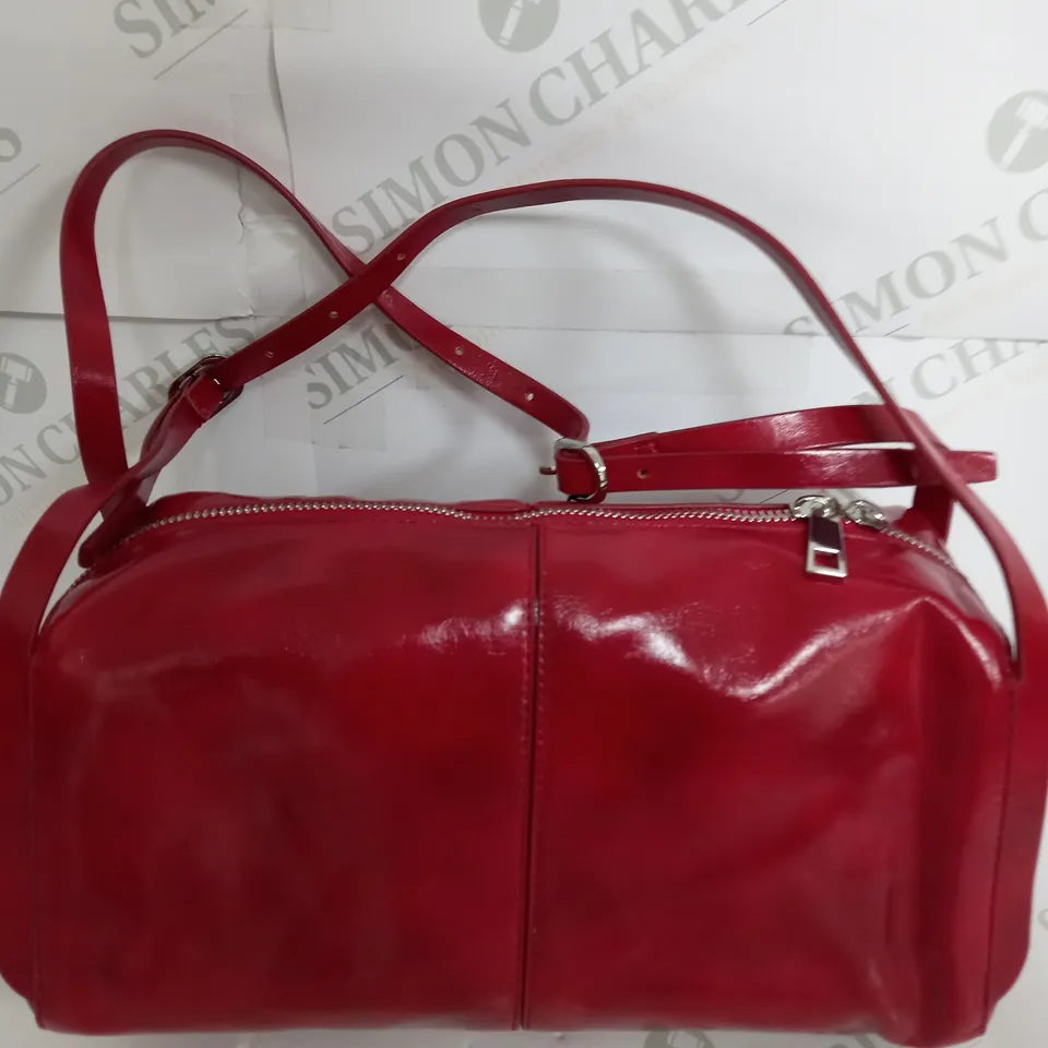 ZARA HANDBAG IN RED