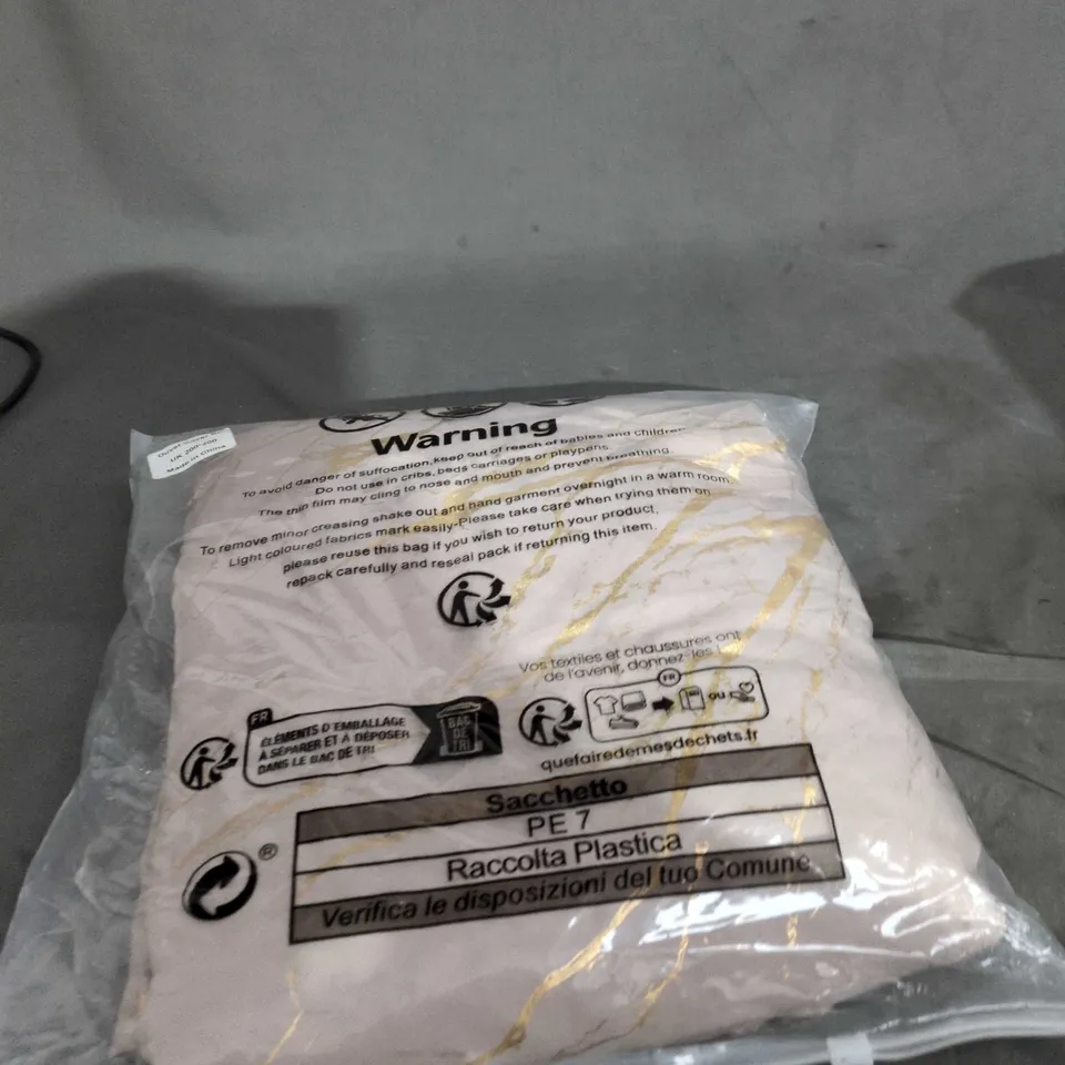 DUVET SET BEIGE WITH GOLD PRINT 200CM X 200