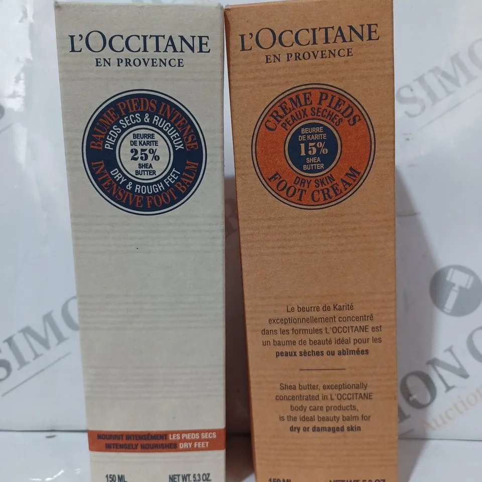 L'OCCITANE TREAT YOUR FEET SHEA DUO