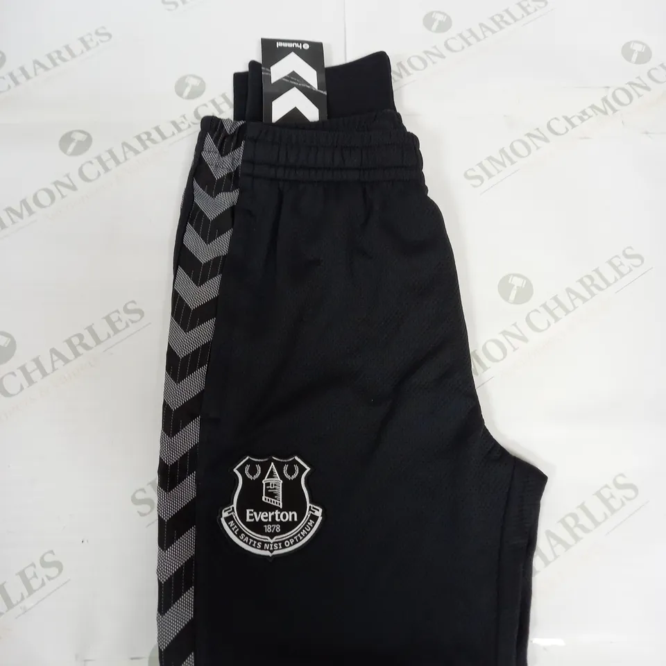 EVERTON FC TRAINING TRACKSUIT BOTTOMS SIZE XL - BOYS