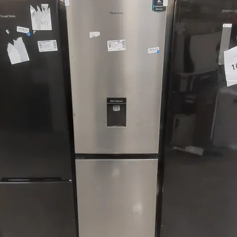 HISENSE RB327N4WCE 55cm FREESTANDING 50/50 FRIDGE FREEZER SILVER - UNPROCESSED RAW RETURN