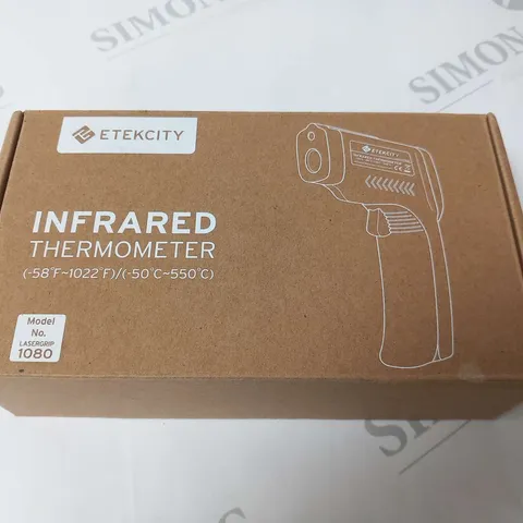 BOXED ETEKCITY INFRARED THERMOMETER LASERGRIP 1080