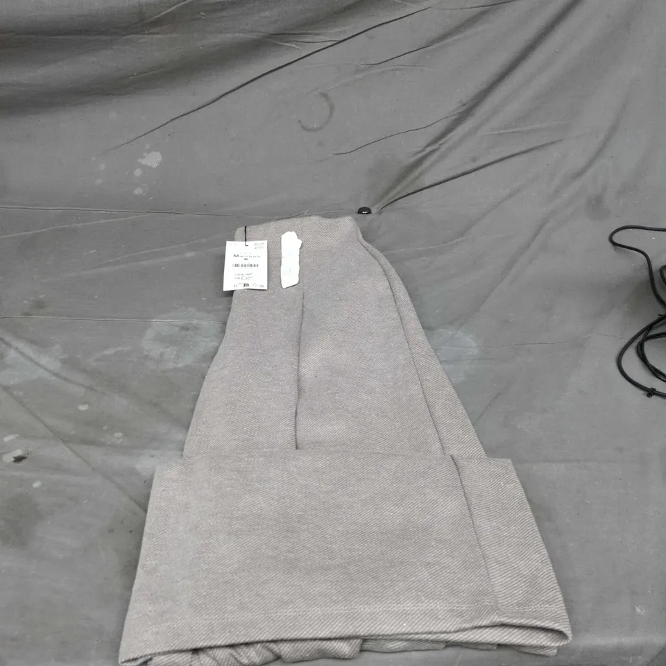 ZARA GREY TROUSERS, SIZE M